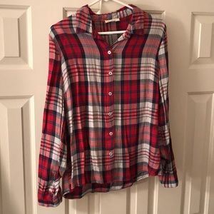 Long sleeve flannel